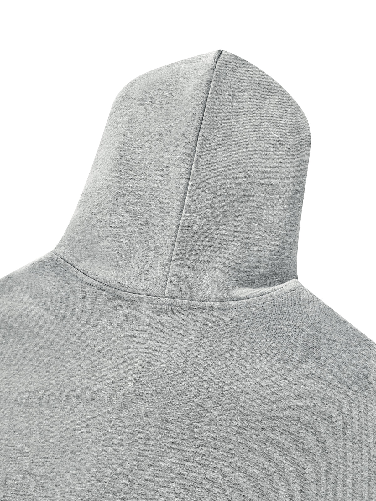 Women’s Colour-Block Cropped Hoodie — garment construction detail