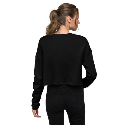 SCARFHOLD CROPPED SWEATSHIRT