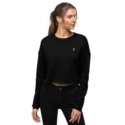 SCARFHOLD CROPPED SWEATSHIRT