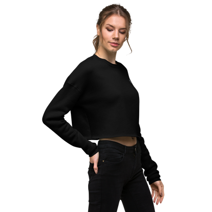 SCARFHOLD CROPPED SWEATSHIRT