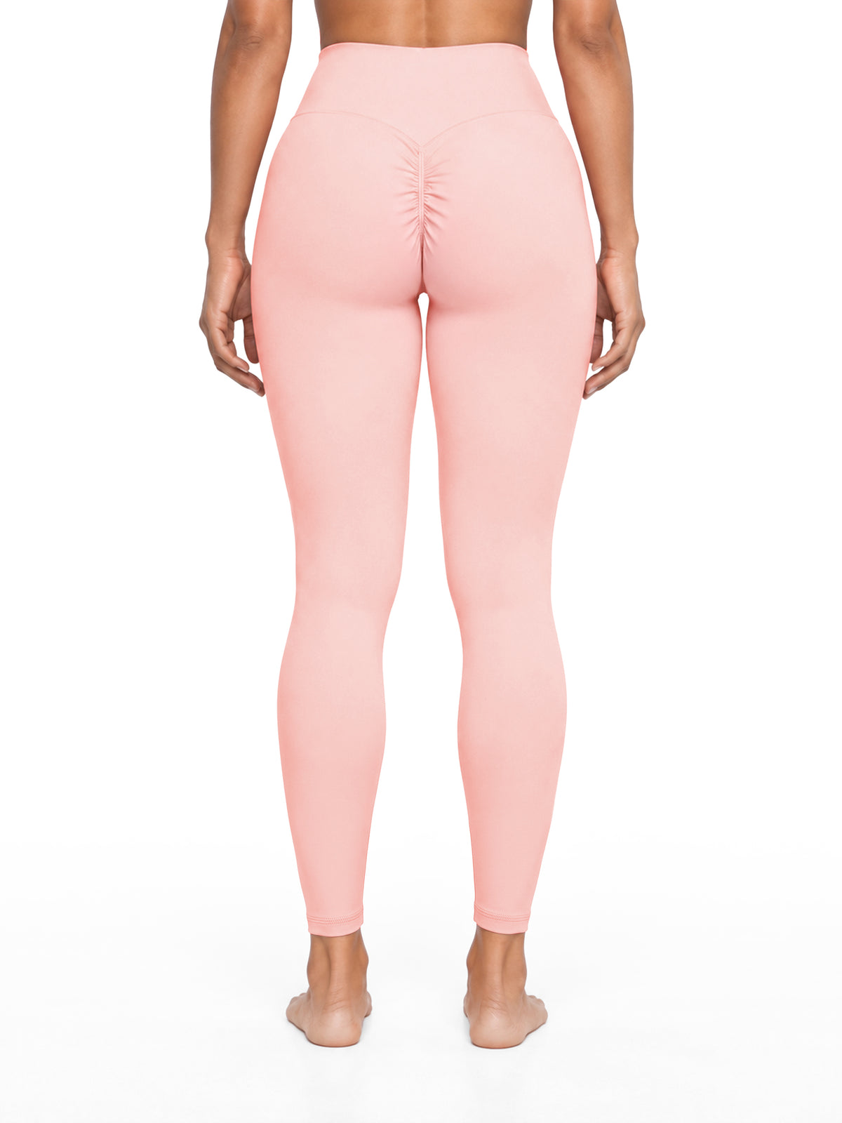 Women’s High-Waisted Yoga Leggings — back view