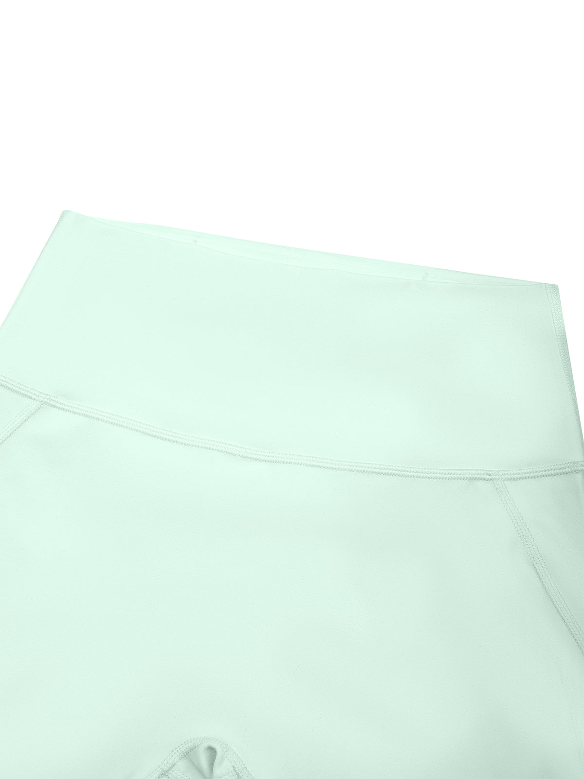 Women’s Lycra High-Waisted Yoga Shorts — sleeve or side-seam detail