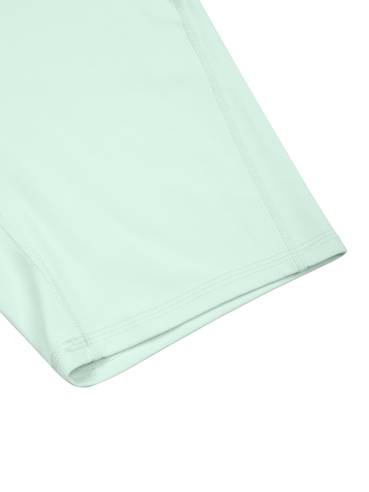 Women’s Lycra High-Waisted Yoga Shorts — garment construction detail