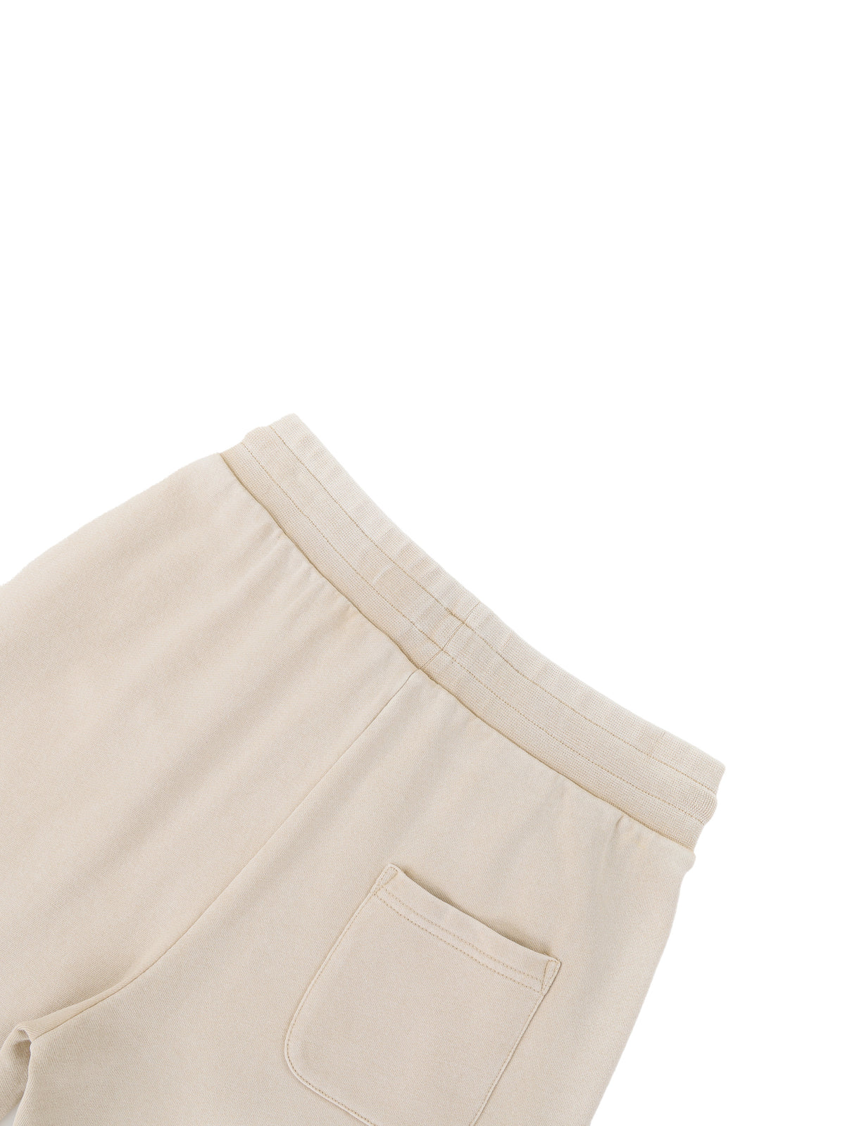 Women’s Mineral-Wash Flared Sweatpants — garment construction detail