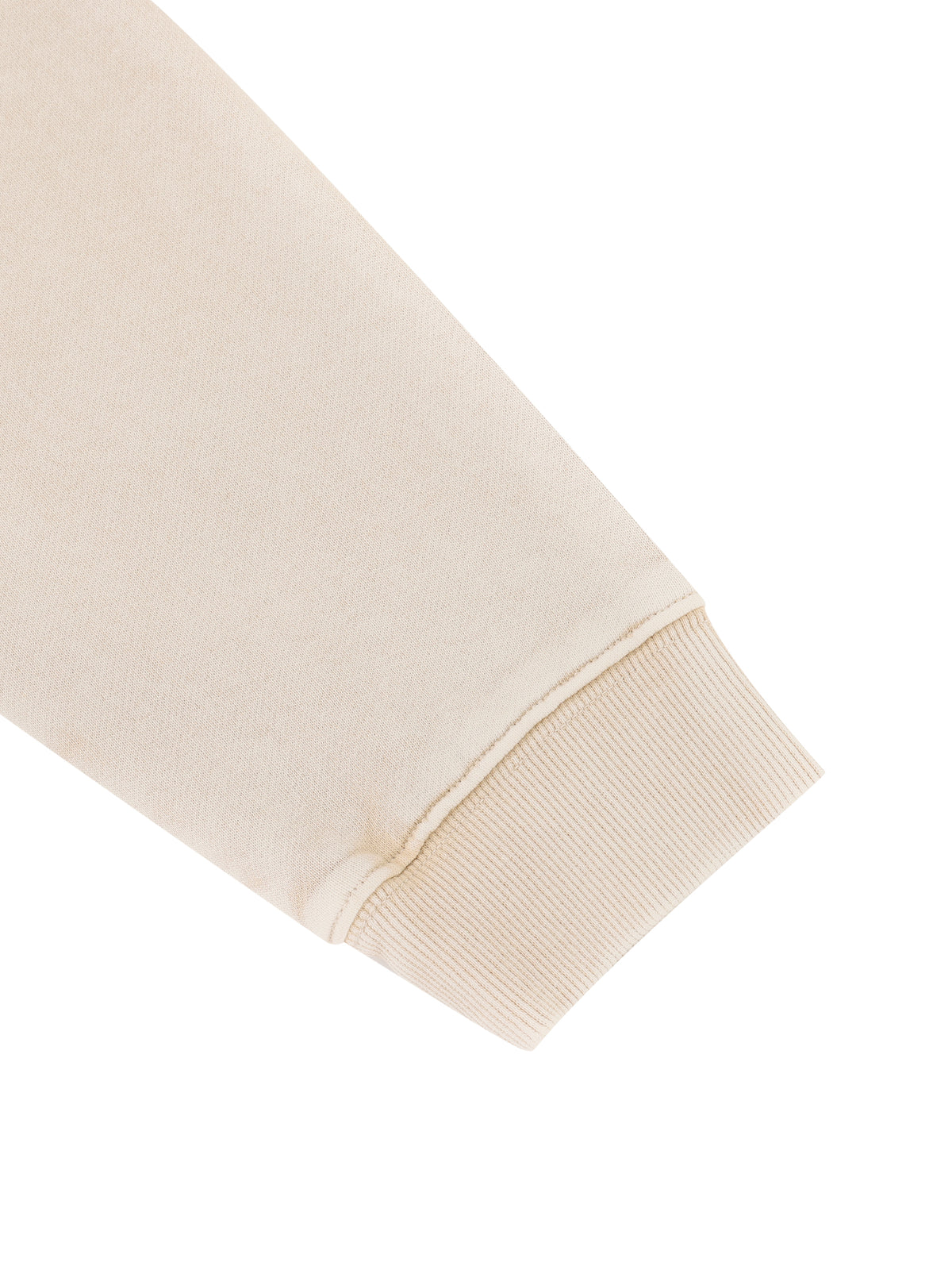 Women’s Mineral-Wash Cropped Hoodie — hem and stitching detail