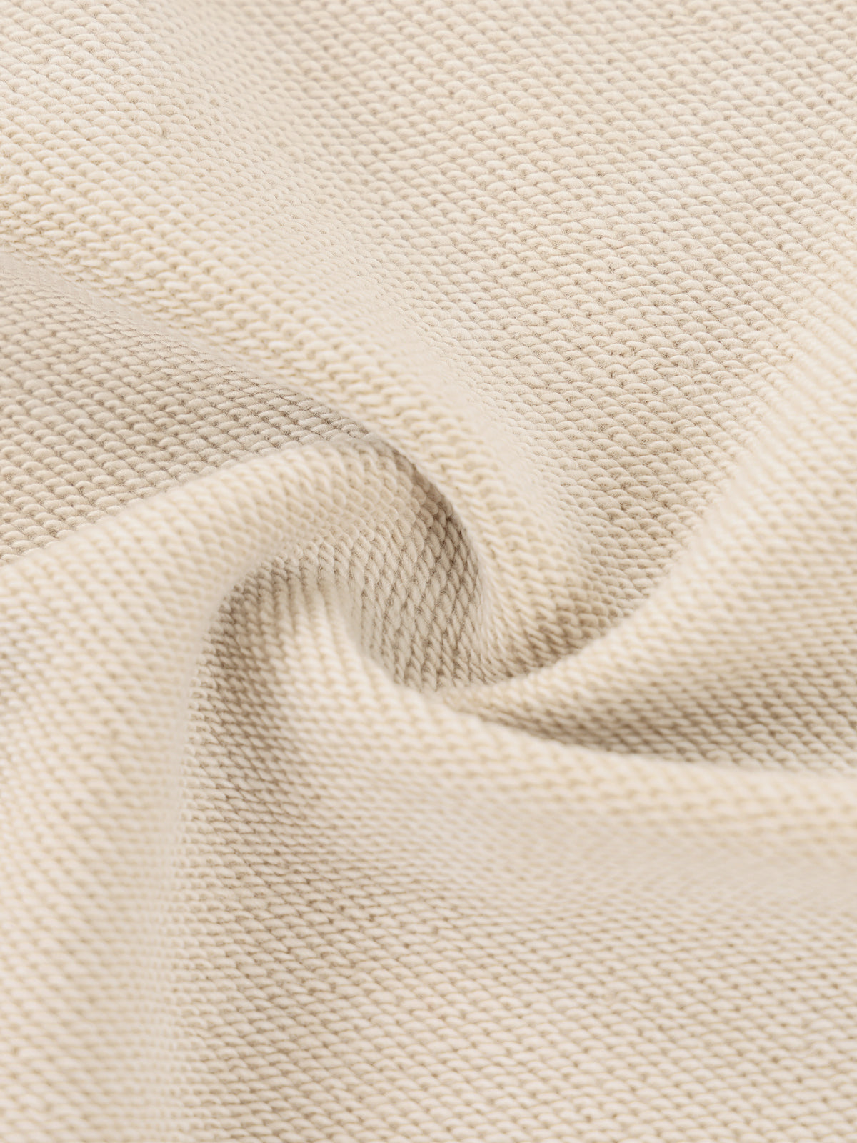 Women’s Mineral-Wash Cropped Hoodie — garment construction detail