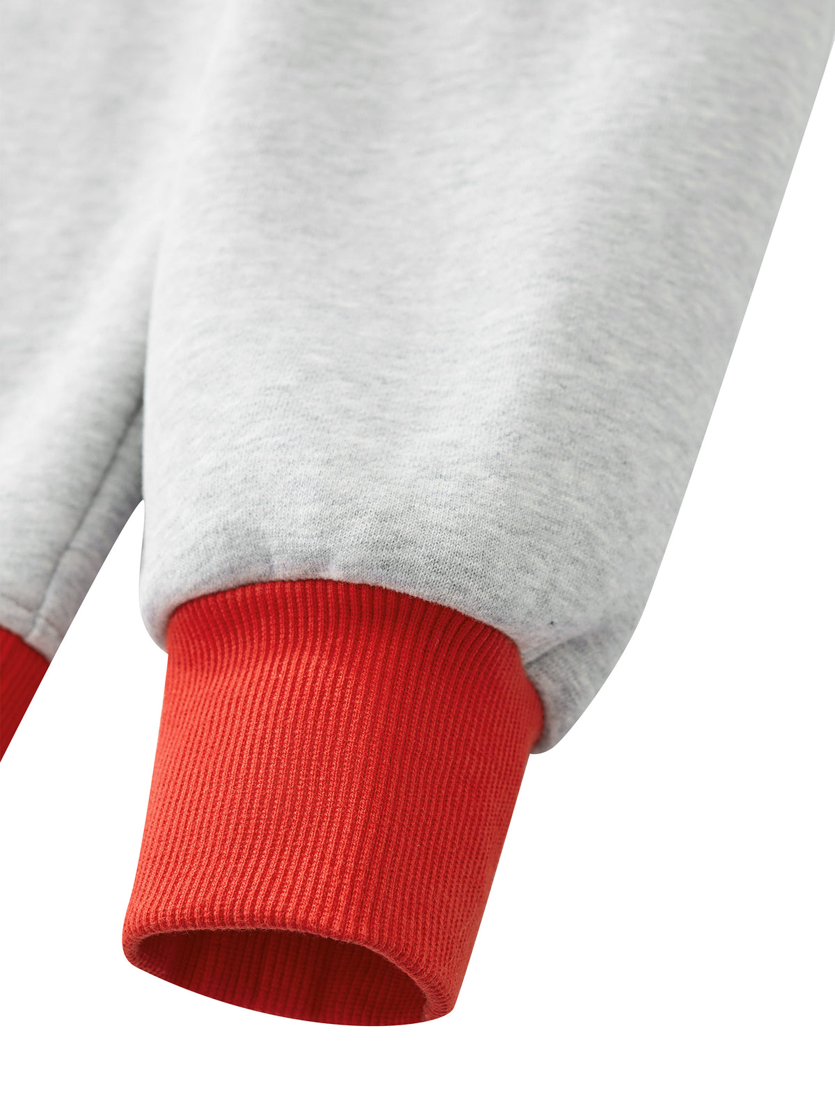 Women’s Fleece Mock-Neck Crew Sweatshirt — sleeve or side-seam detail