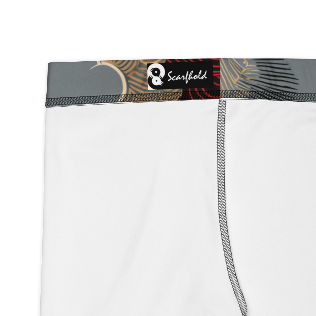 Yūkoku Soft Current mid-rise comfort leggings, fabric and construction details.
