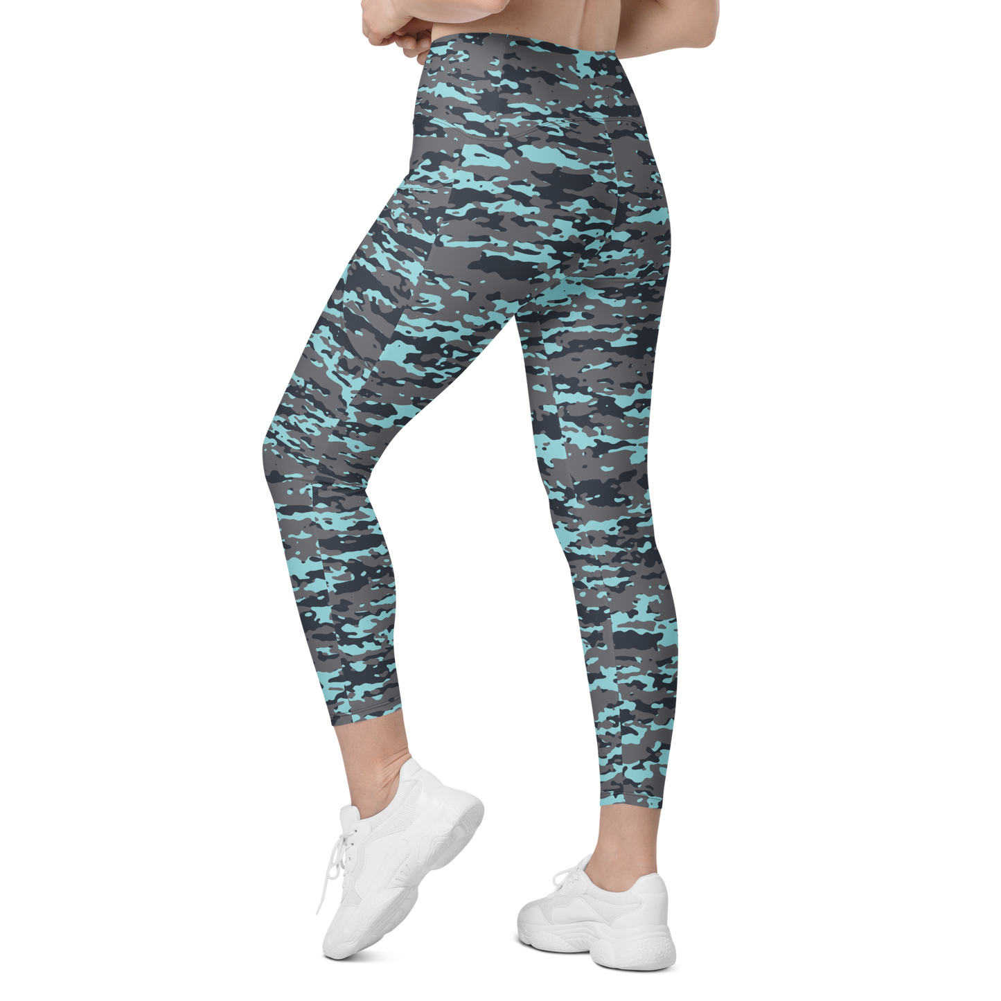 INKA WINTER #A1 CAMOUFLAGE CROSSOVER LEGGING