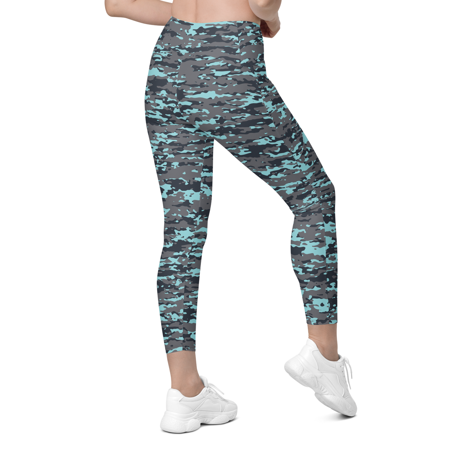 INKA WINTER #A1 CAMOUFLAGE CROSSOVER LEGGING