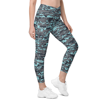 INKA WINTER #A1 CAMOUFLAGE CROSSOVER LEGGING