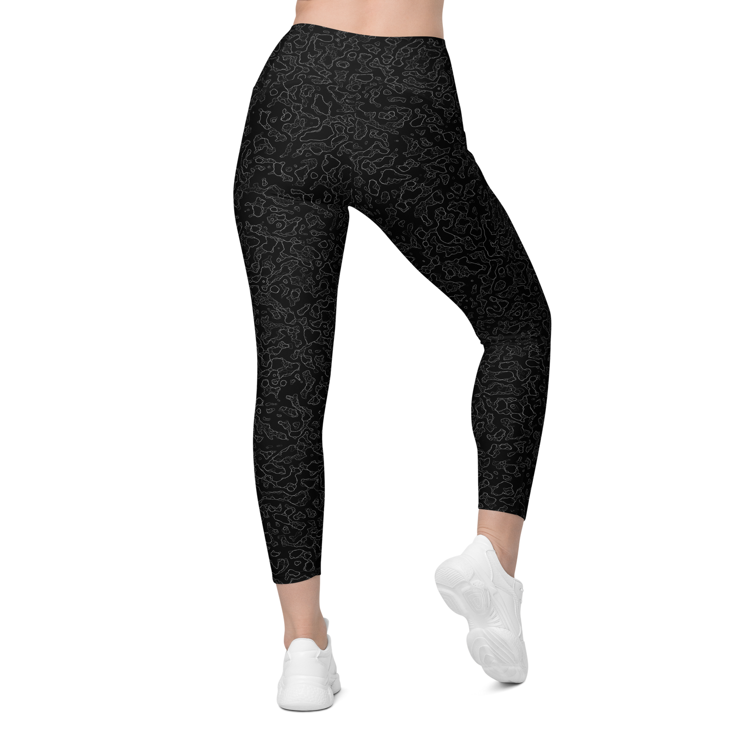 LAVA BLACK #A1 CAMOUFLAGE UTILITY LEGGING