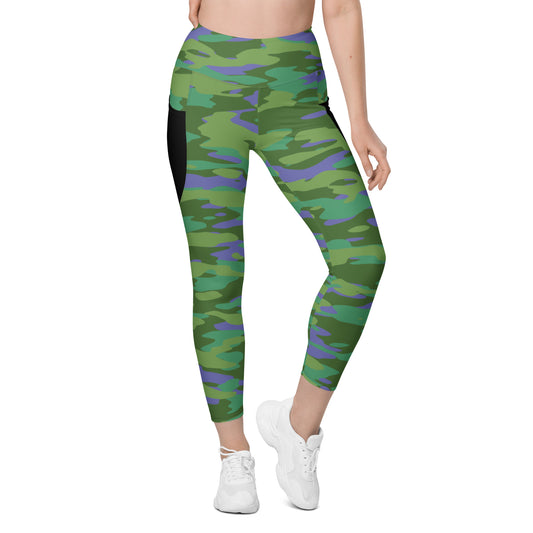 GULF VERY PERI #A2 CAMOUFLAGE UTILITY LEGGING