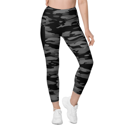 GULF BLACK #A1 CAMOUFLAGE UTILITY LEGGING