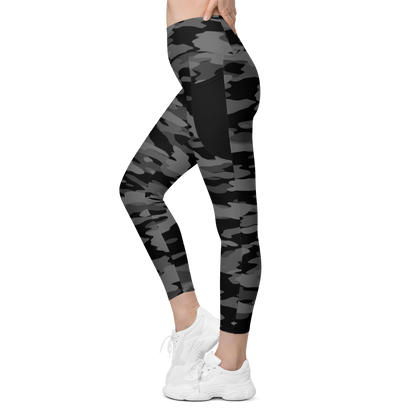 GULF BLACK #A1 CAMOUFLAGE UTILITY LEGGING