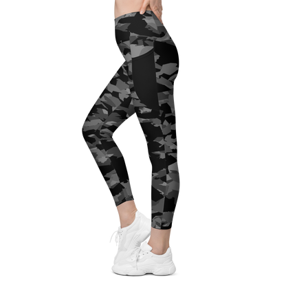 MICA BLACK #A1 CAMOUFLAGE UTILITY LEGGING