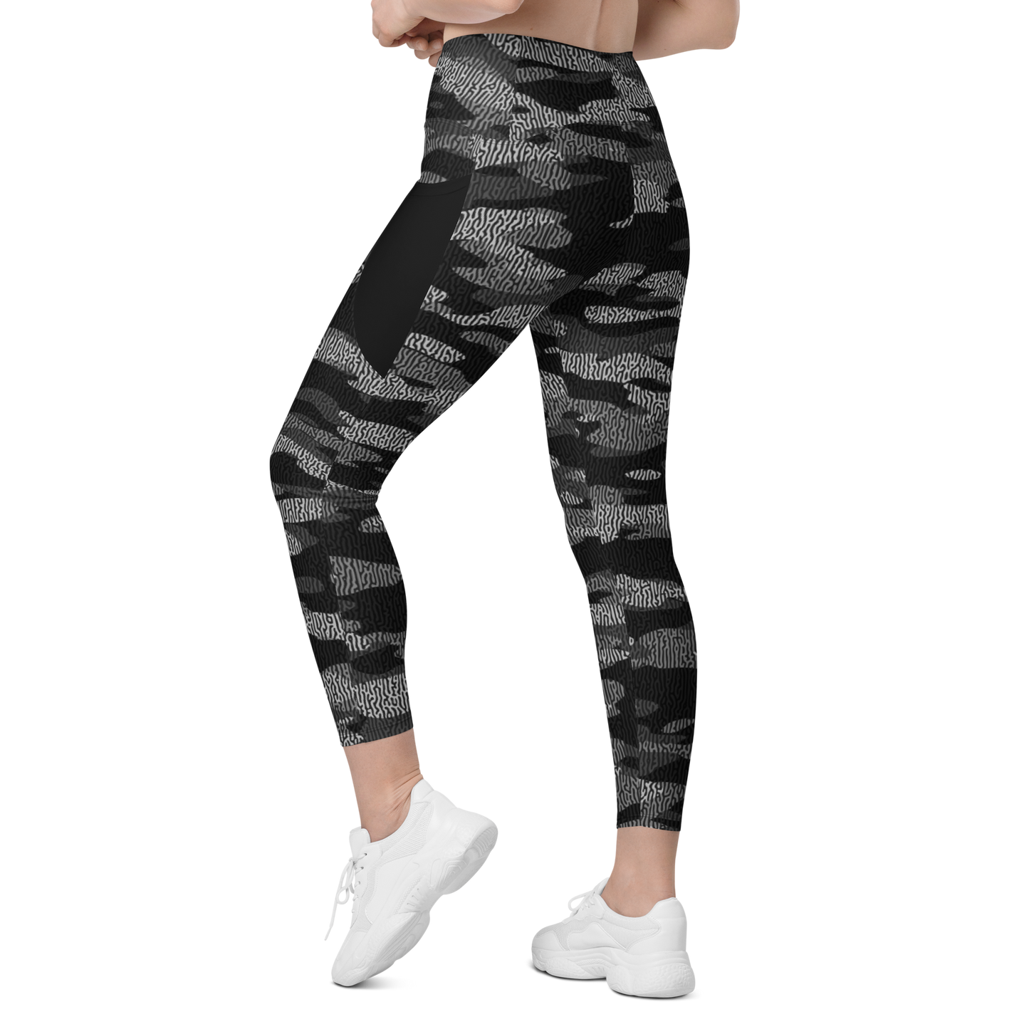 GULF BLACK #C1 CAMOUFLAGE UTILITY LEGGING