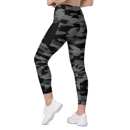 GULF BLACK #A1 CAMOUFLAGE UTILITY LEGGING