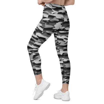 GULF BLACK #D CAMOUFLAGE UTILITY LEGGING