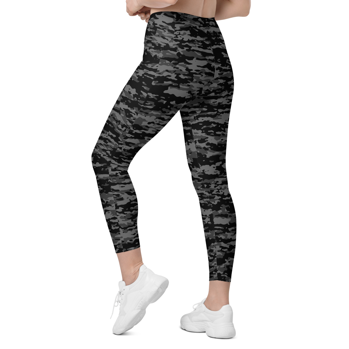 INKA BLACK #A1 CAMOUFLAGE UTILITY LEGGING