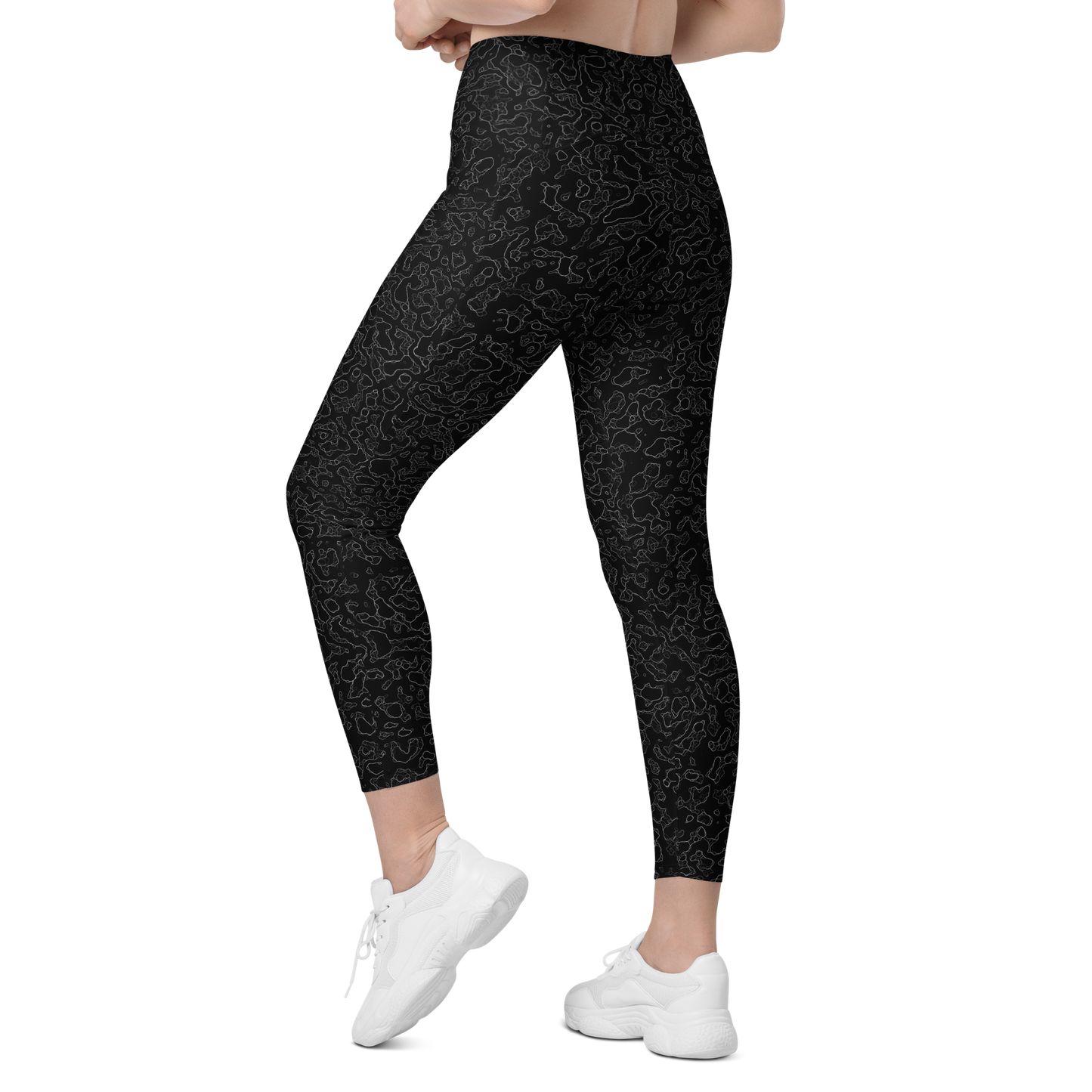 LAVA BLACK #A1 CAMOUFLAGE UTILITY LEGGING