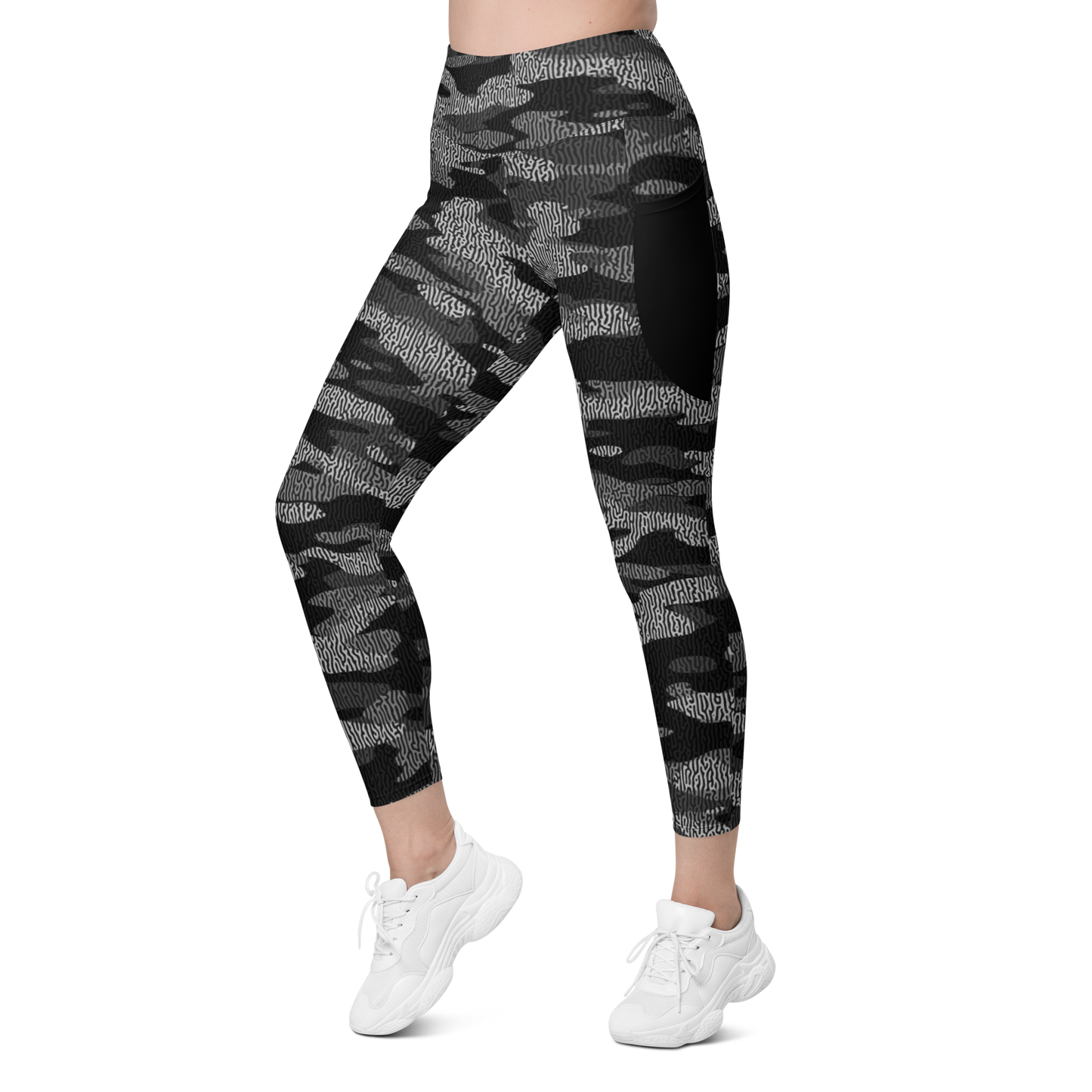 GULF BLACK #C1 CAMOUFLAGE UTILITY LEGGING