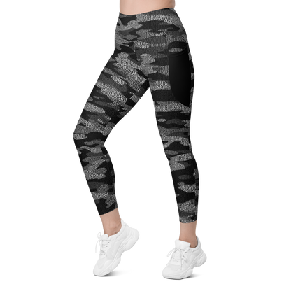 GULF BLACK #C1 CAMOUFLAGE UTILITY LEGGING