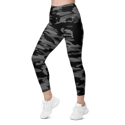 GULF BLACK #A1 CAMOUFLAGE UTILITY LEGGING