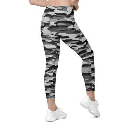 GULF BLACK #D CAMOUFLAGE UTILITY LEGGING