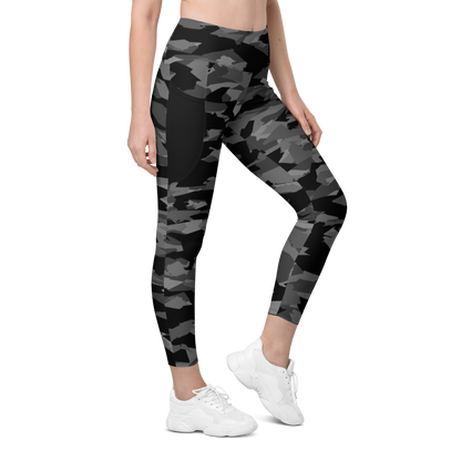 MICA BLACK #A1 CAMOUFLAGE UTILITY LEGGING