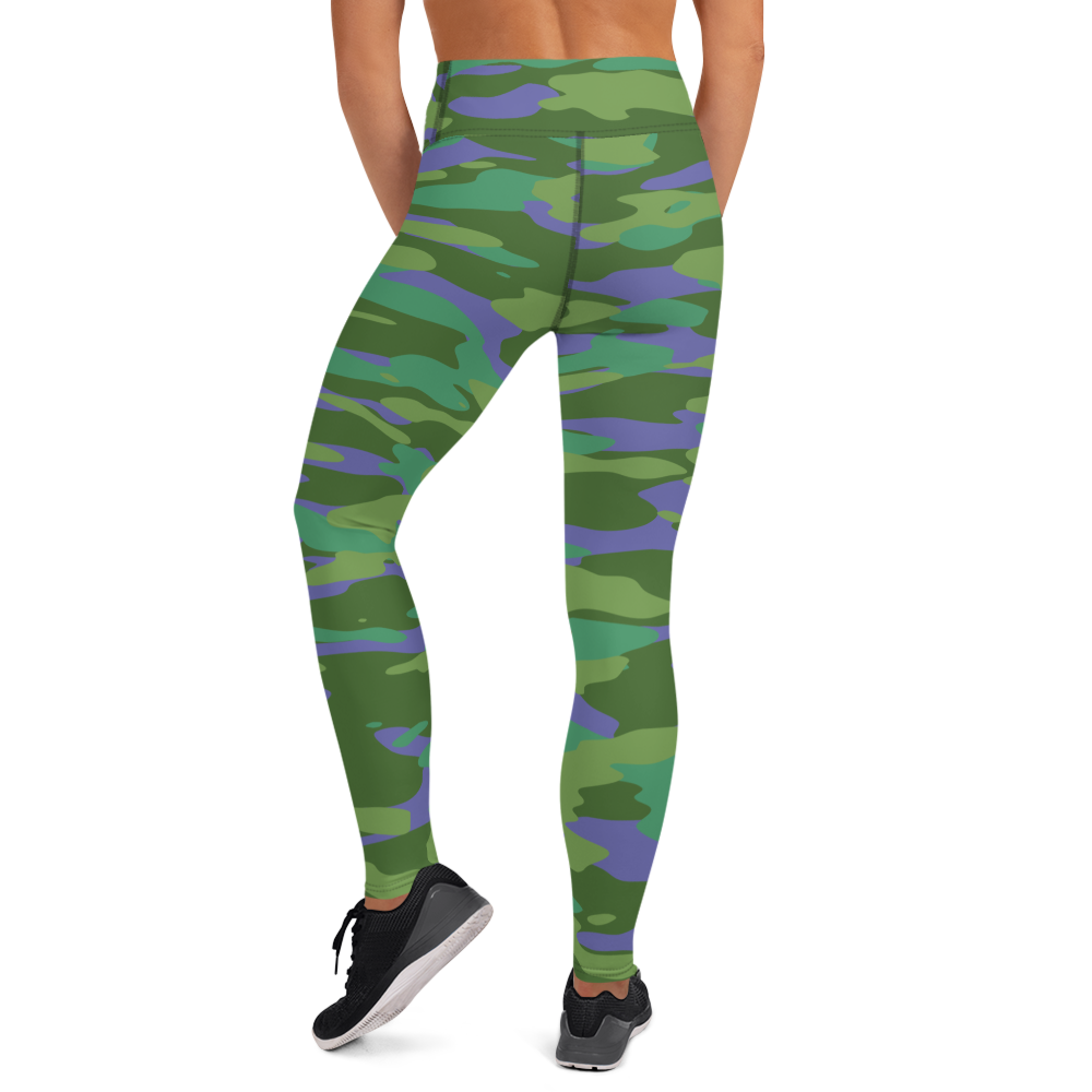 GULF VERY PERI #A2 CAMOUFLAGE YOGA LEGGING