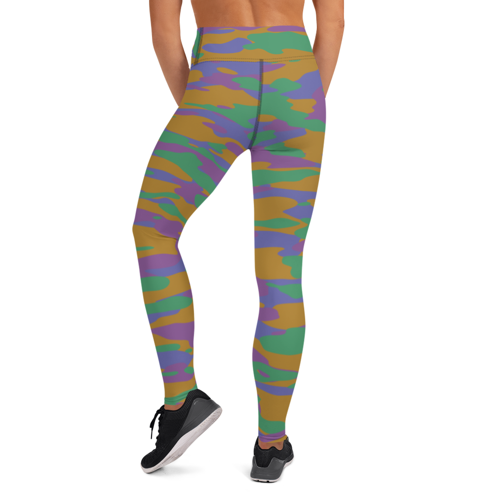 GULF VERY PERI #A3 CAMOUFLAGE YOGA LEGGING