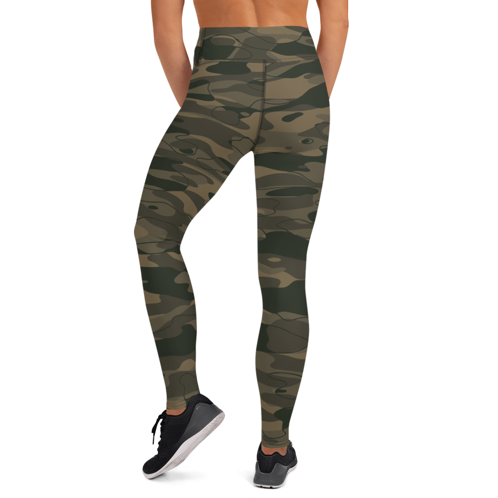 TIDEWAY CLASSIC #A1 CAMOUFLAGE YOGA LEGGING