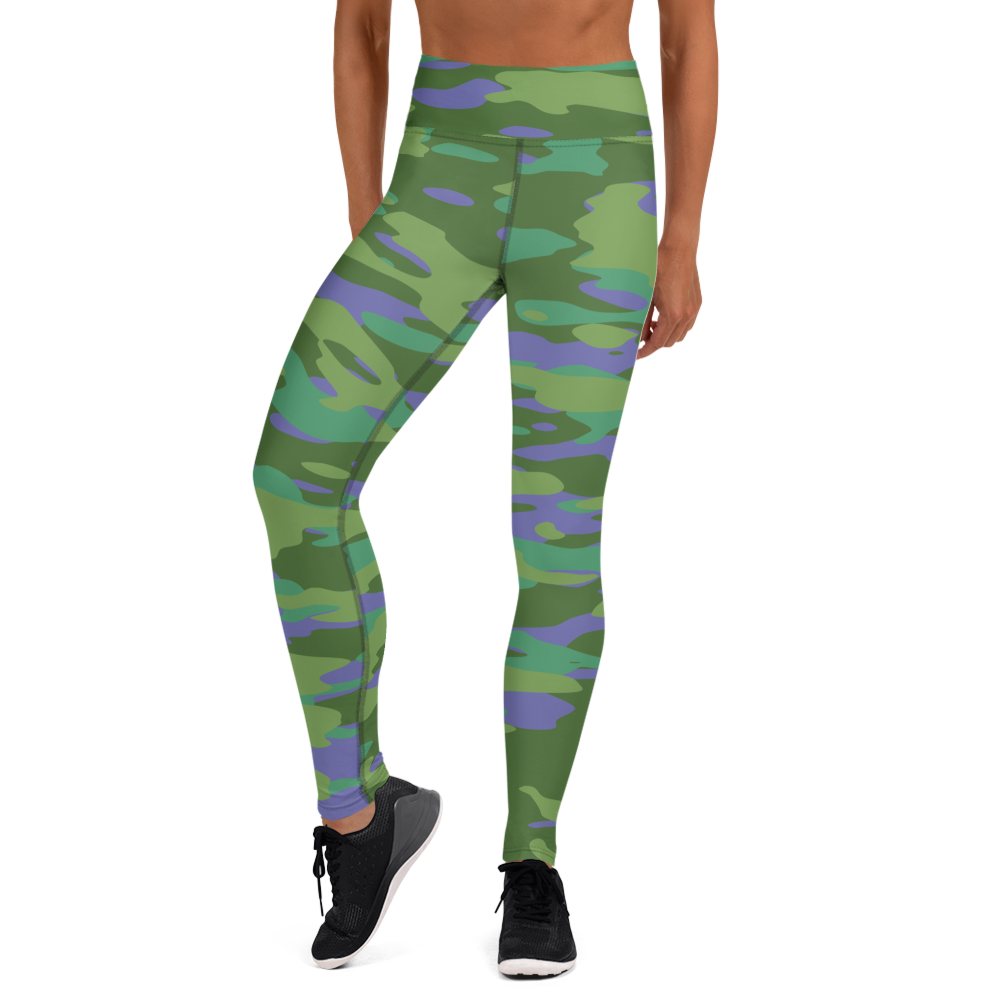 GULF VERY PERI #A2 CAMOUFLAGE YOGA LEGGING