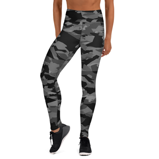 MICA BLACK #A1 CAMOUFLAGE YOGA LEGGING