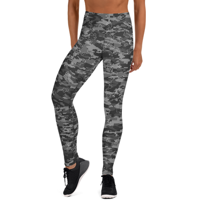 DIGITA GREY #C CAMOUFLAGE YOGA LEGGING