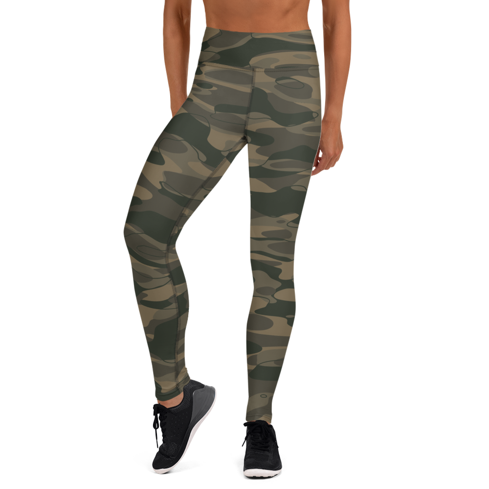 TIDEWAY CLASSIC #A1 CAMOUFLAGE YOGA LEGGING