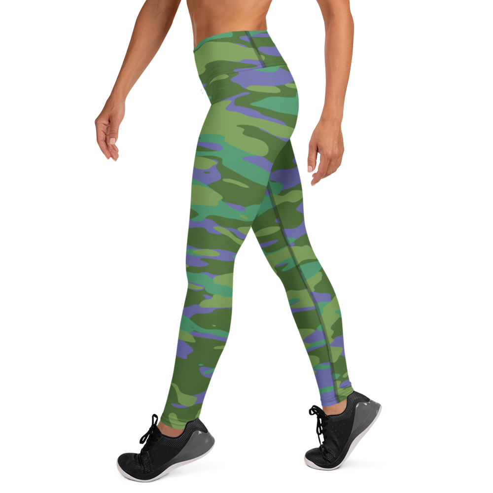 GULF VERY PERI #A2 CAMOUFLAGE YOGA LEGGING