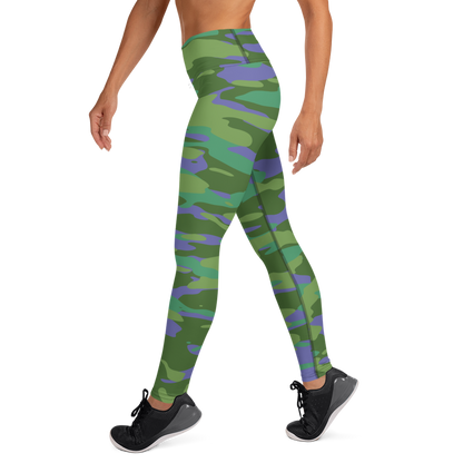 GULF VERY PERI #A2 CAMOUFLAGE YOGA LEGGING