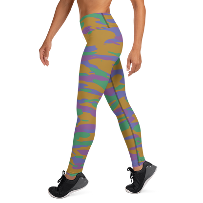 GULF VERY PERI #A3 CAMOUFLAGE YOGA LEGGING