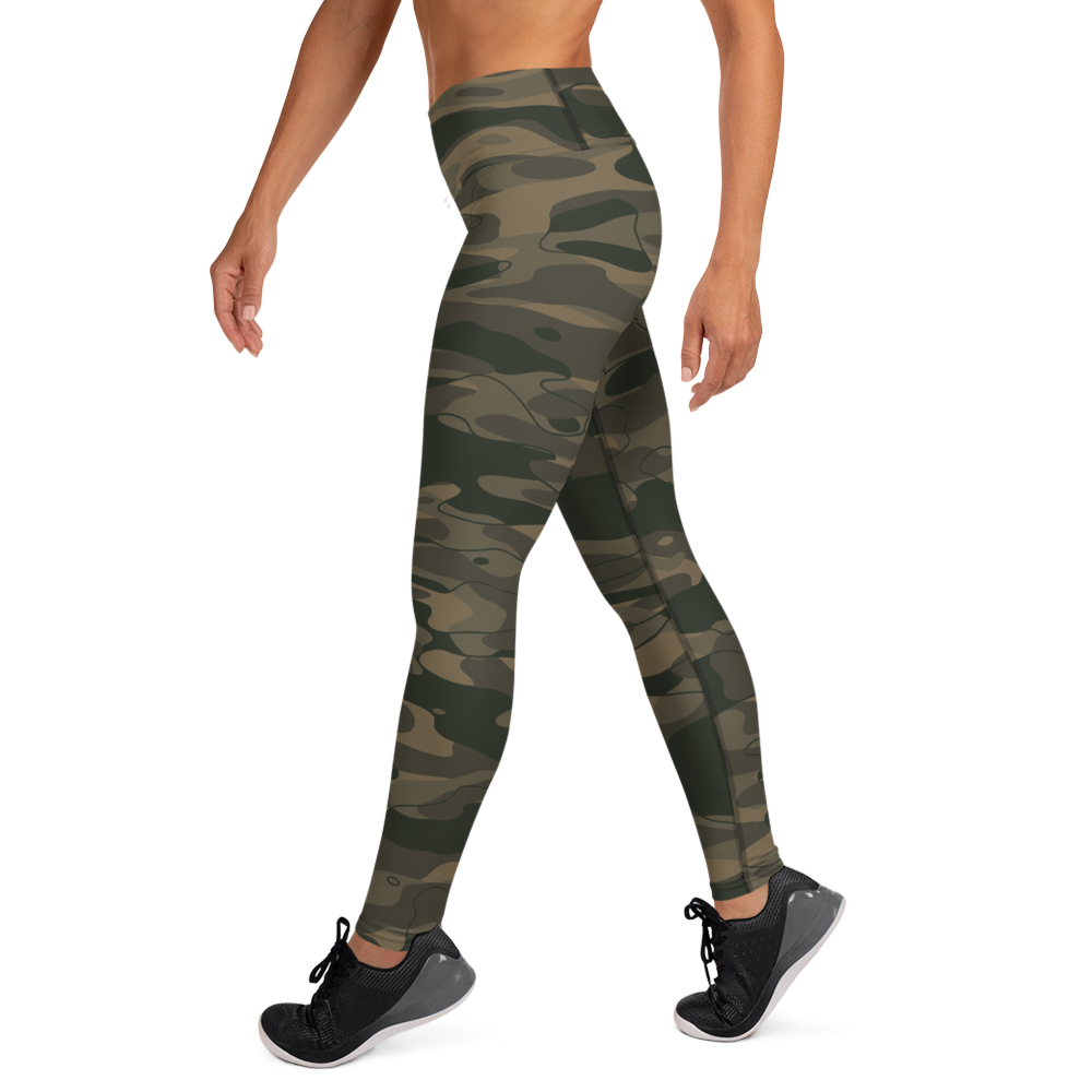 TIDEWAY CLASSIC #A1 CAMOUFLAGE YOGA LEGGING