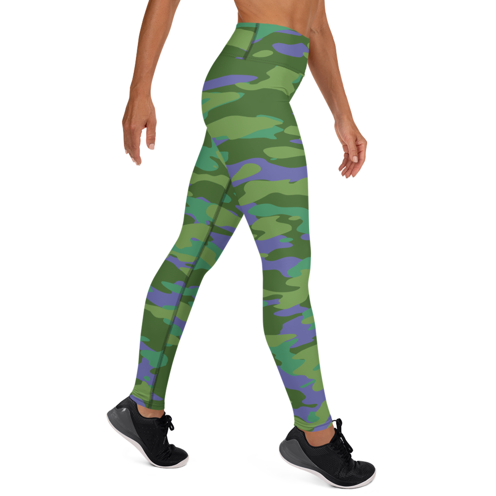 GULF VERY PERI #A2 CAMOUFLAGE YOGA LEGGING