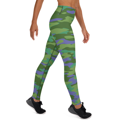 GULF VERY PERI #A2 CAMOUFLAGE YOGA LEGGING