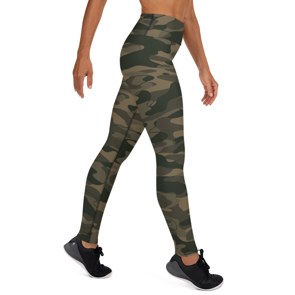 TIDEWAY CLASSIC #A1 CAMOUFLAGE YOGA LEGGING