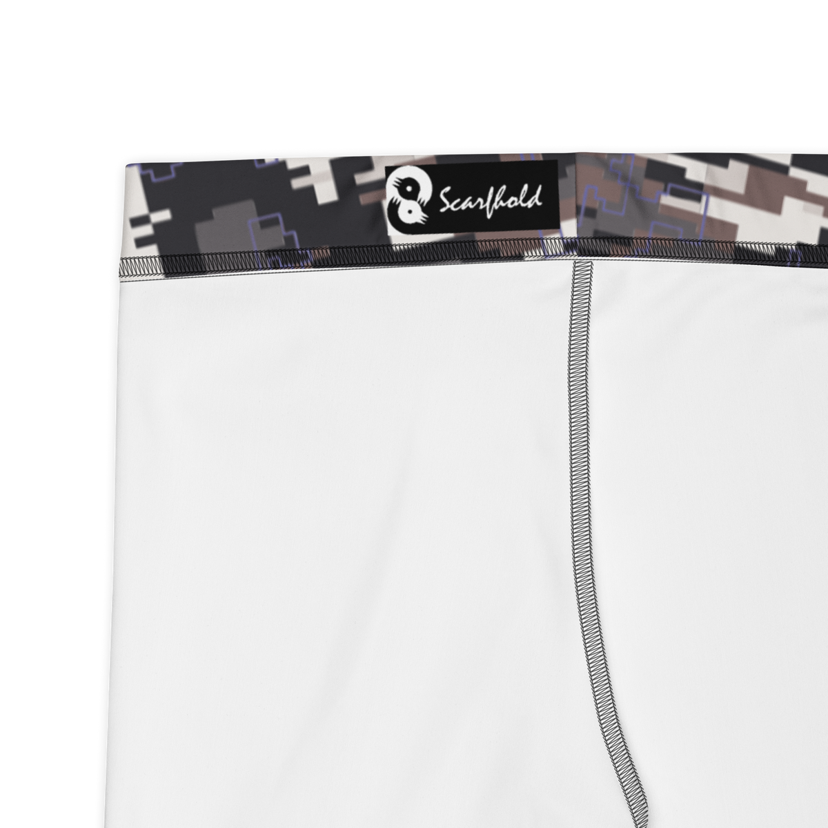 Digita Contour Static Very Peri mid-rise comfort leggings, fabric and construction details.