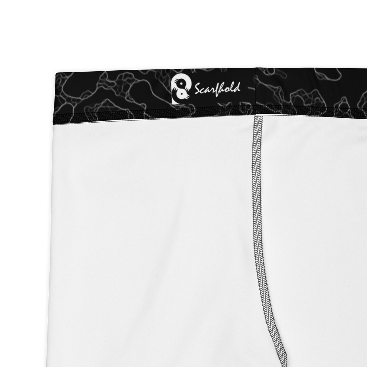 Lava Greyscale mid-rise comfort leggings, fabric and construction details.