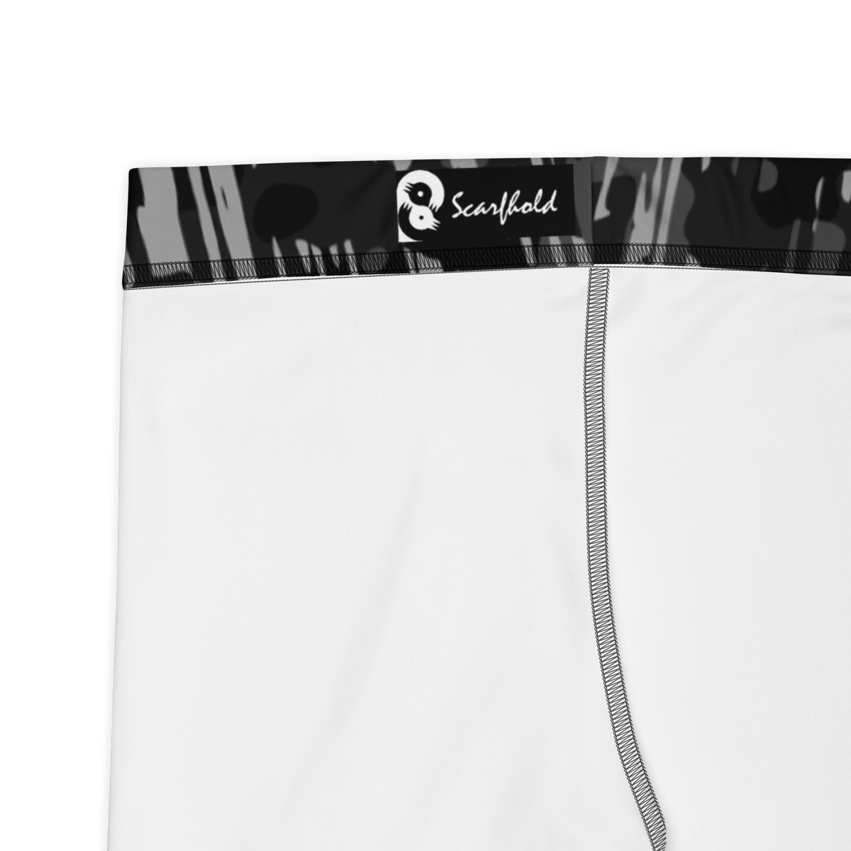 Savannah Black mid-rise comfort leggings, fabric and construction details.