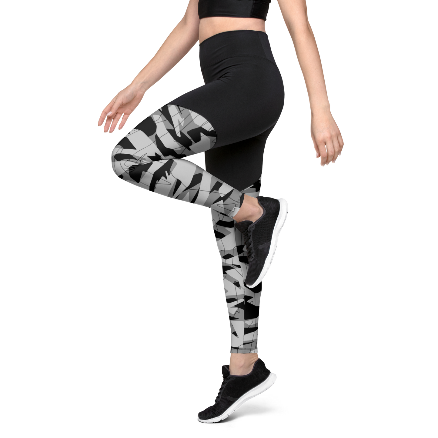 TIMBRE BLACK #A3 SPORTS LEGGING