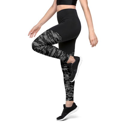 INKA BLACK #A1 SPORTS LEGGING