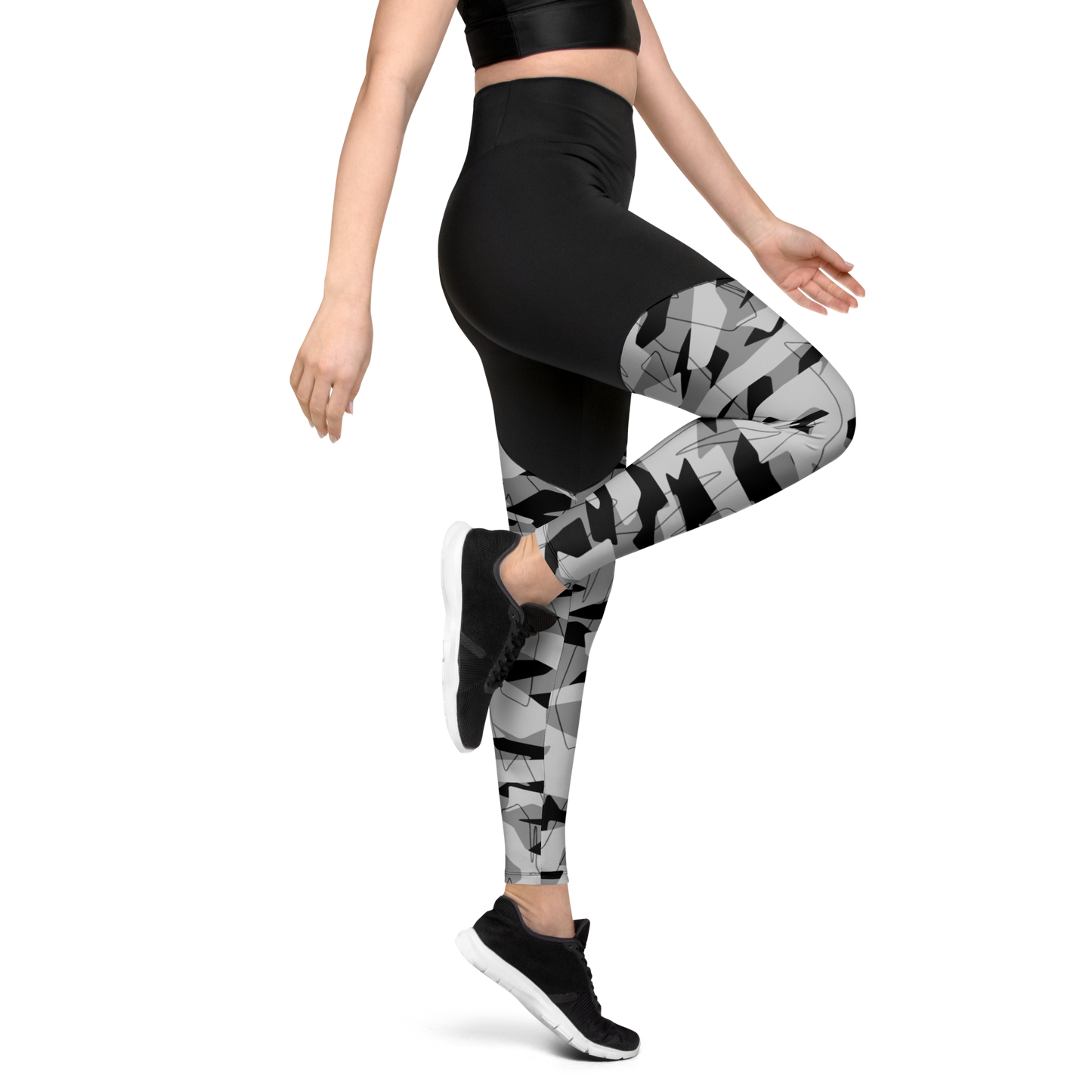 TIMBRE BLACK #A3 SPORTS LEGGING